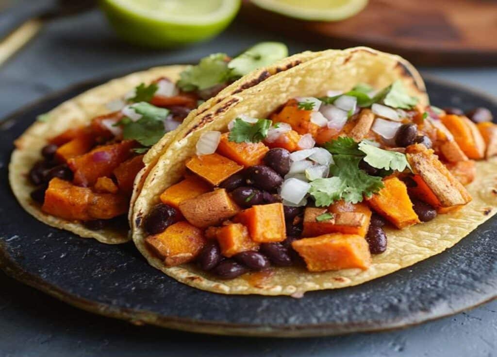 Sweet Potato & Black Bean Tacos
